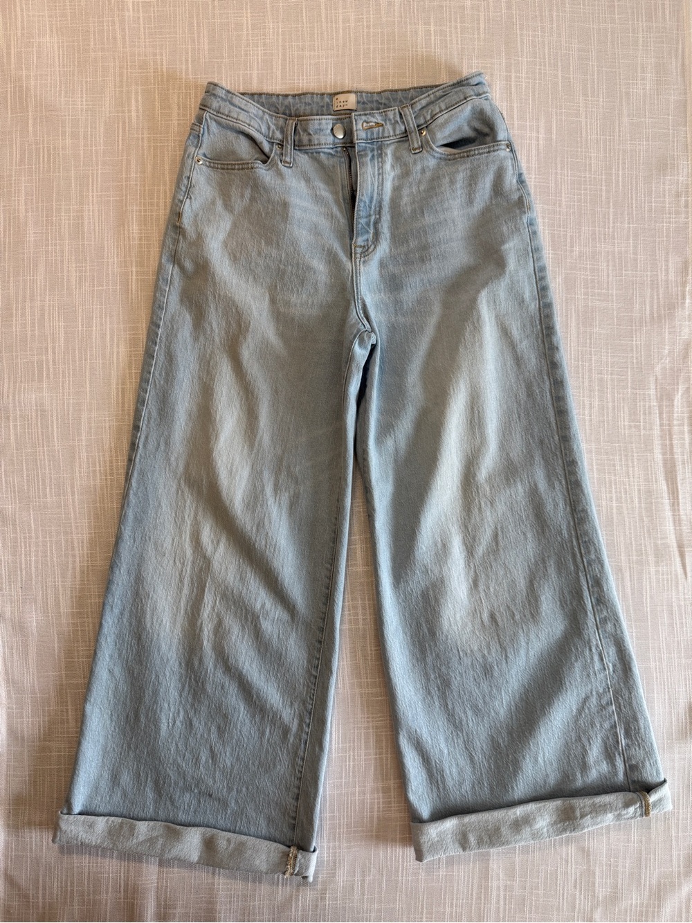 a new day Light Blue Wide-Leg Jeans
